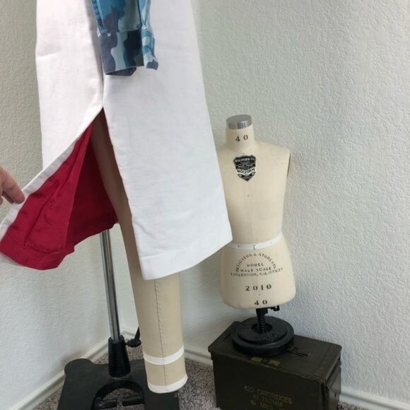 Liviana Conti Side Slit Midi Contrast Skirt - Picture 6 of 12